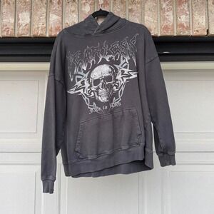 BLACK ARDENE "FADE TO BLACK" Y2K STYLE GRAPHIC TEE